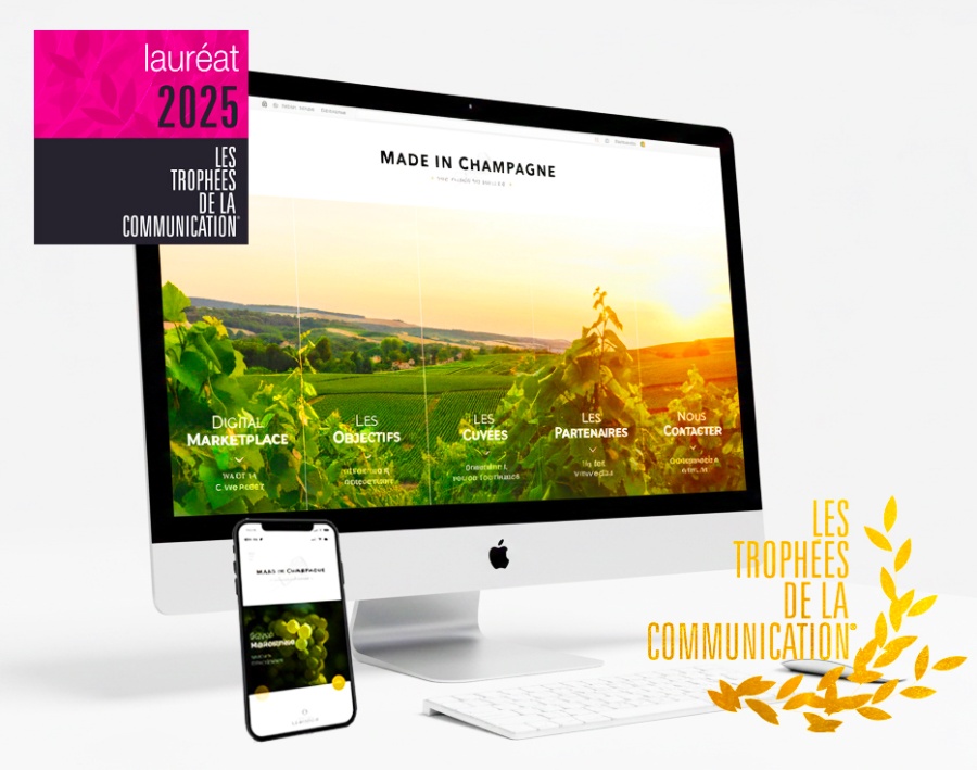 MADE IN CHAMPAGNE la nouvelle Data place des meilleures cuvées de Champagne